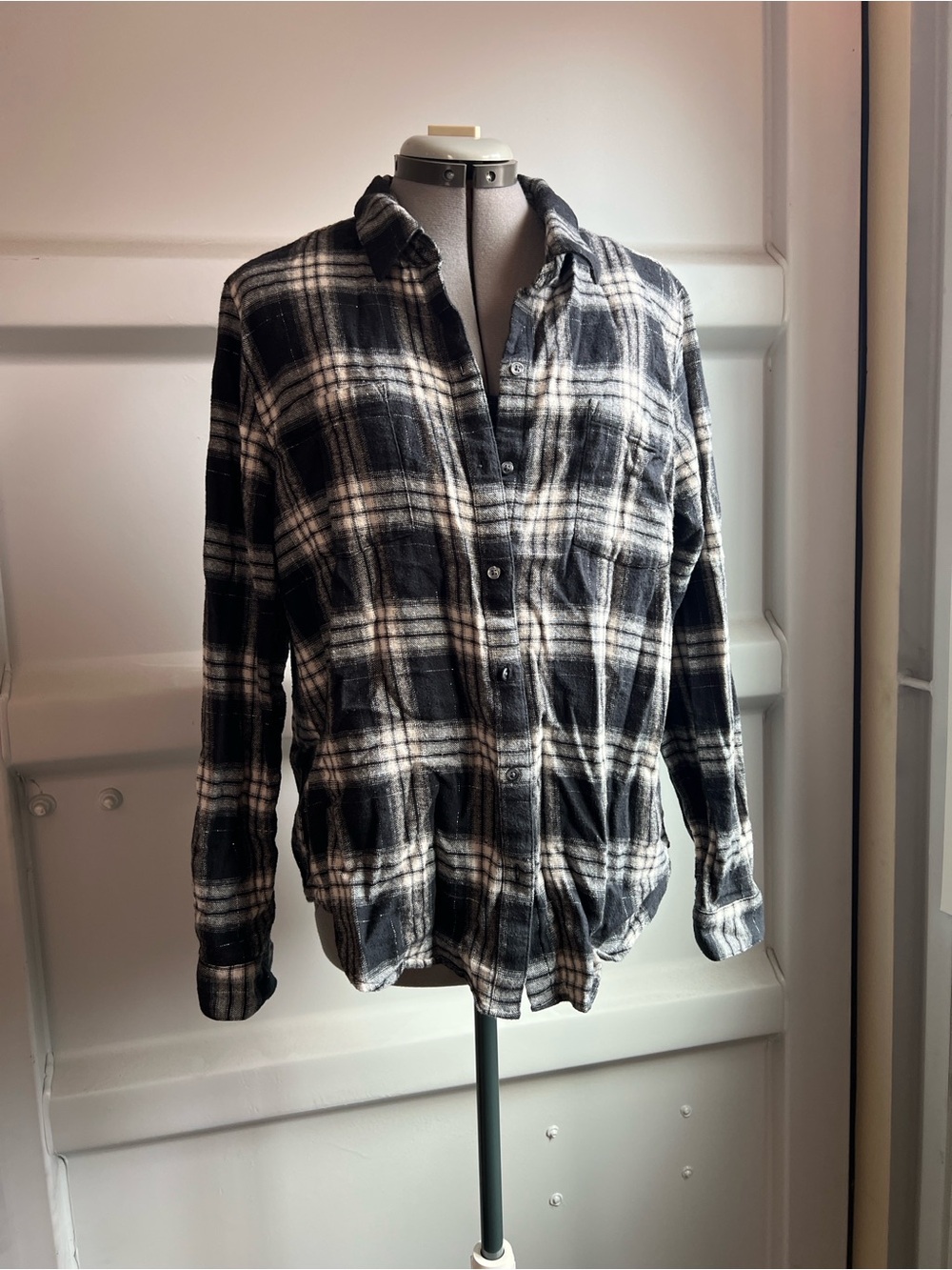 Lucky Brand Flannel- Womens L